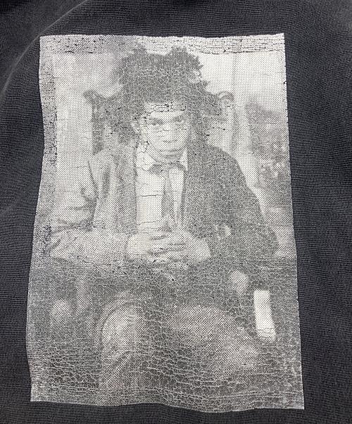 SUPREME（シュプリーム）SUPREME (シュプリーム) Jean-Michel Basquiat (ジャン ミシェル バスキア) Portrait Pullover Hoddie  13AW ワングラム　	 ブラック サイズ:Mの古着・服飾アイテム