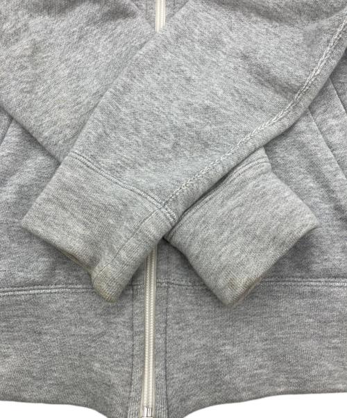 PLAY COMME des GARCONS（プレイコムデギャルソン）PLAY COMME des GARCONS (プレイコムデギャルソン) COTTON SWEAT ZIP PARKA　AD2019 グレー サイズ:Sの古着・服飾アイテム