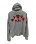 PLAY COMME des GARCONS (プレイコムデギャルソン) COTTON SWEAT ZIP PARKA　AD2019 グレー サイズ:S：8000円