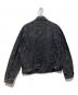 BALENCIAGA (バレンシアガ) マルチロゴデニムジャケット ブラック サイズ:46：50000円