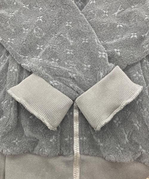 LOUIS VUITTON（ルイ ヴィトン）LOUIS VUITTON (ルイ ヴィトン) モノグラムフレンチテリージップスルーフーディ ブラック サイズ:Sの古着・服飾アイテム
