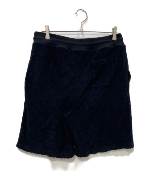LOUIS VUITTON（ルイ ヴィトン）LOUIS VUITTON (ルイ ヴィトン) モノグラムフレンチテリーショーツ ブラック サイズ:Mの古着・服飾アイテム
