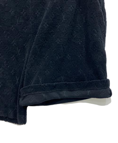 LOUIS VUITTON（ルイ ヴィトン）LOUIS VUITTON (ルイ ヴィトン) モノグラムフレンチテリーショーツ ブラック サイズ:Mの古着・服飾アイテム