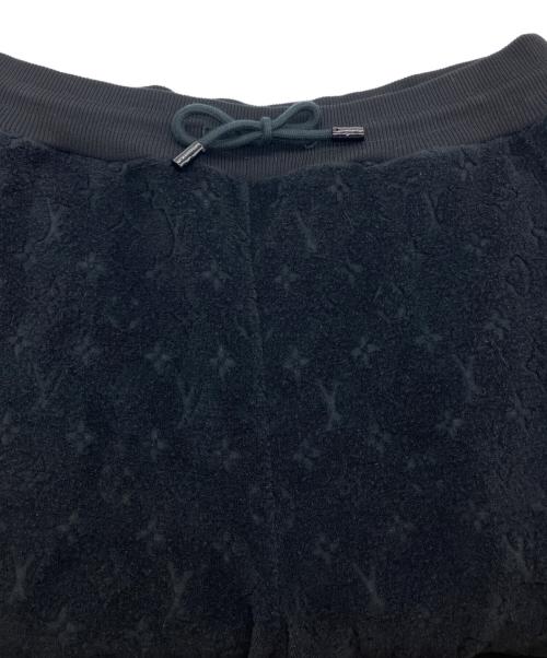 LOUIS VUITTON（ルイ ヴィトン）LOUIS VUITTON (ルイ ヴィトン) モノグラムフレンチテリーショーツ ブラック サイズ:Mの古着・服飾アイテム