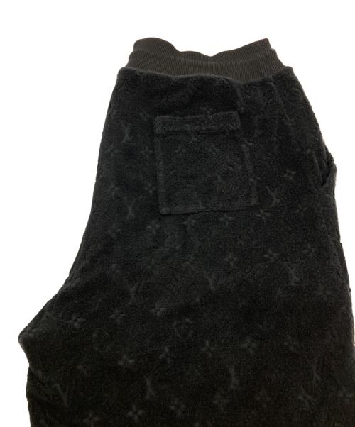 LOUIS VUITTON（ルイ ヴィトン）LOUIS VUITTON (ルイ ヴィトン) モノグラムフレンチテリーショーツ ブラック サイズ:Mの古着・服飾アイテム