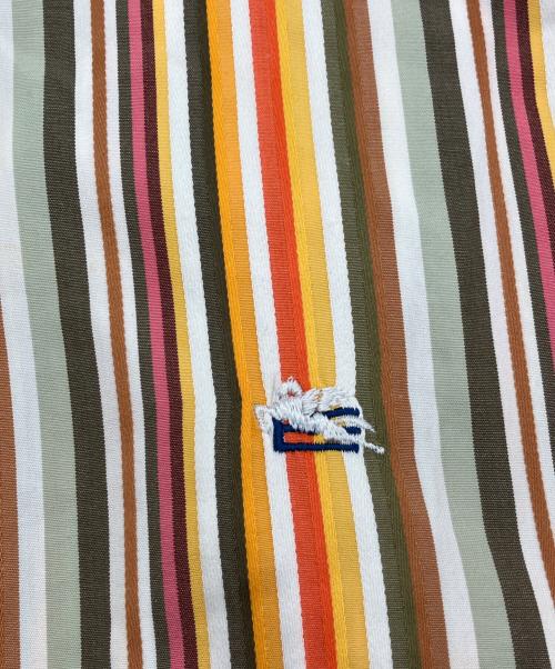 ETRO（エトロ）ETRO (エトロ) ストライプBDシャツ マルチカラー サイズ:41の古着・服飾アイテム