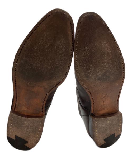Crockett & Jones（クロケット＆ジョーンズ）Crockett & Jones (クロケット＆ジョーンズ) Paul Smith (ポールスミス) 別注レースアップブーツ ブラウン サイズ:7 1/2Eの古着・服飾アイテム