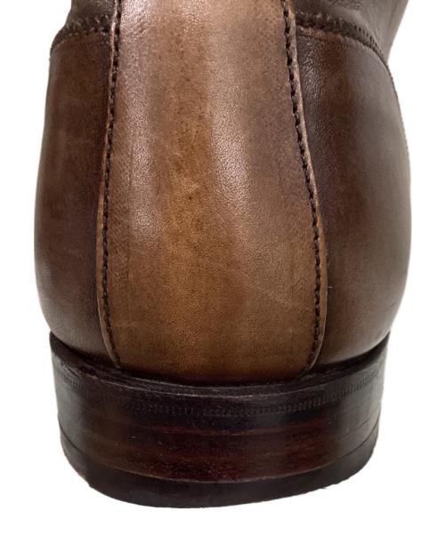 Crockett & Jones（クロケット＆ジョーンズ）Crockett & Jones (クロケット＆ジョーンズ) Paul Smith (ポールスミス) 別注レースアップブーツ ブラウン サイズ:7 1/2Eの古着・服飾アイテム