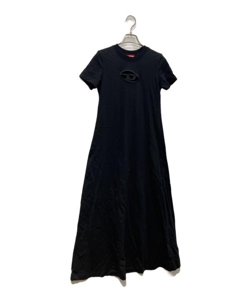 DIESEL（ディーゼル）DIESEL (ディーゼル) D-ALIN-0D ワンピース ブラック サイズ:Sの古着・服飾アイテム