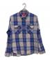 Supreme（シュプリーム）の古着「God Bless You Flannel Shirt　 17AW」｜ブルー