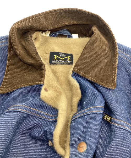 MAVERICK（マーベリック）MAVERICK (マーベリック) 70’S 裏地ボアデニムジャケット インディゴ サイズ:40の古着・服飾アイテム