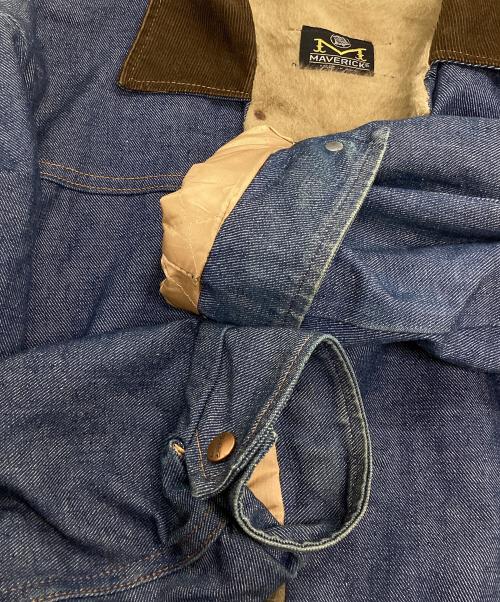 MAVERICK（マーベリック）MAVERICK (マーベリック) 70’S 裏地ボアデニムジャケット インディゴ サイズ:40の古着・服飾アイテム