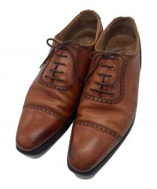 Crockett & Jones（クロケット＆ジョーンズ）の古着「ウィングチップブーツ　westbourne」｜ブラウン