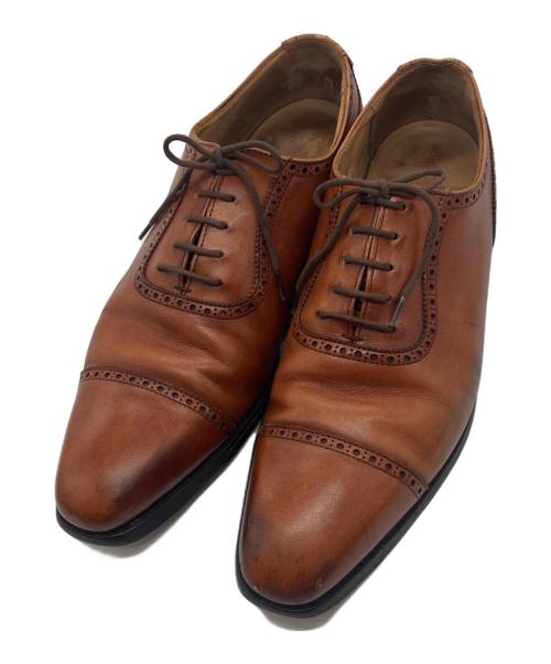 Crockett & Jones（クロケット＆ジョーンズ）Crockett & Jones (クロケット＆ジョーンズ) ウィングチップブーツ　westbourne ブラウン サイズ:5 1/2の古着・服飾アイテム