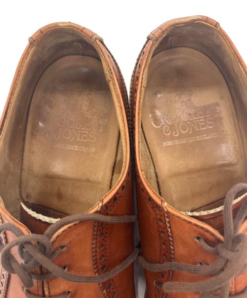 Crockett & Jones（クロケット＆ジョーンズ）Crockett & Jones (クロケット＆ジョーンズ) ウィングチップブーツ　westbourne ブラウン サイズ:5 1/2の古着・服飾アイテム