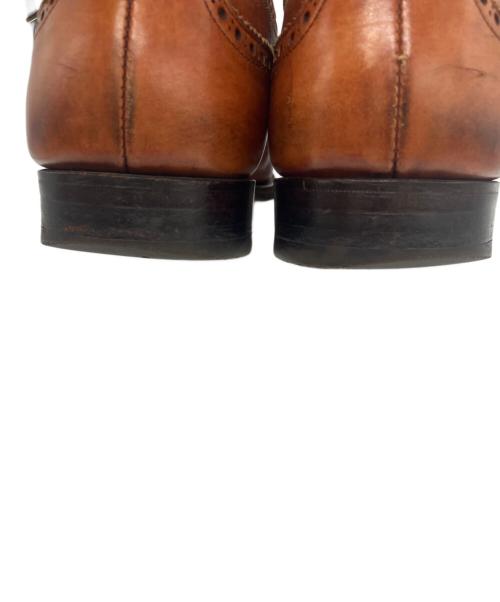 Crockett & Jones（クロケット＆ジョーンズ）Crockett & Jones (クロケット＆ジョーンズ) ウィングチップブーツ　westbourne ブラウン サイズ:5 1/2の古着・服飾アイテム