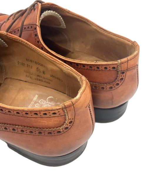 Crockett & Jones（クロケット＆ジョーンズ）Crockett & Jones (クロケット＆ジョーンズ) ウィングチップブーツ　westbourne ブラウン サイズ:5 1/2の古着・服飾アイテム