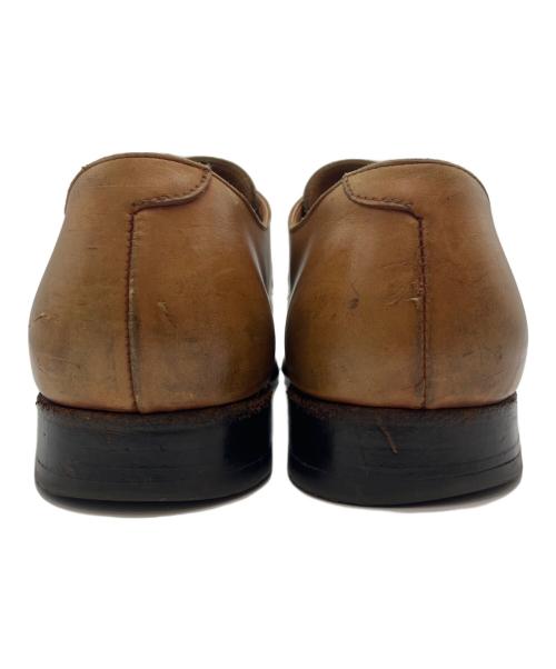 Crockett & Jones（クロケット＆ジョーンズ）Crockett & Jones (クロケット＆ジョーンズ) シングルモンクストップシューズ ブラウン サイズ:6の古着・服飾アイテム