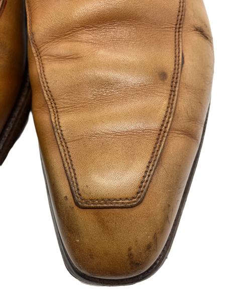 Crockett & Jones（クロケット＆ジョーンズ）Crockett & Jones (クロケット＆ジョーンズ) シングルモンクストップシューズ ブラウン サイズ:6の古着・服飾アイテム