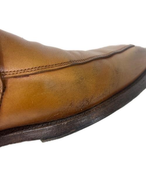 Crockett & Jones（クロケット＆ジョーンズ）Crockett & Jones (クロケット＆ジョーンズ) シングルモンクストップシューズ ブラウン サイズ:6の古着・服飾アイテム