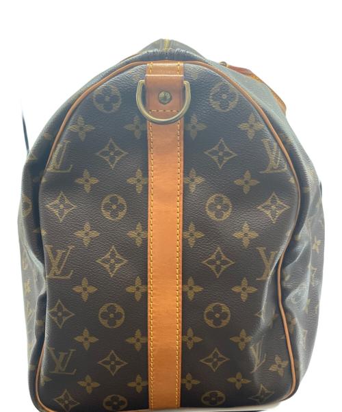 LOUIS VUITTON（ルイ ヴィトン）LOUIS VUITTON (ルイ ヴィトン) キーポル・バンドリエール50 ボストンバッグ ブラウンの古着・服飾アイテム