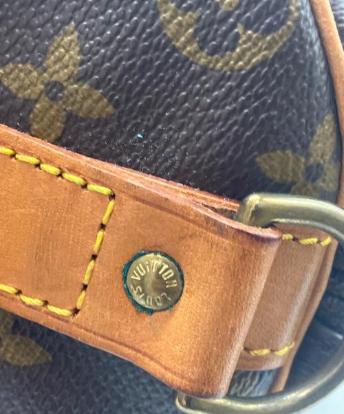 LOUIS VUITTON（ルイ ヴィトン）LOUIS VUITTON (ルイ ヴィトン) キーポル・バンドリエール50 ボストンバッグ ブラウンの古着・服飾アイテム