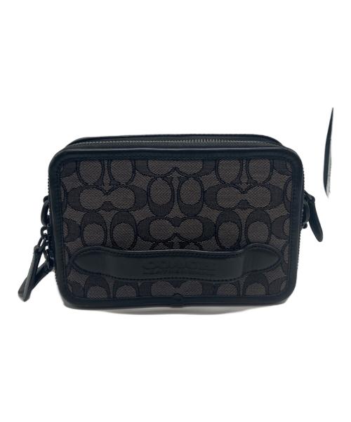 COACH（コーチ）COACH (コーチ) チャータークロスボディ シグネチャージャカード ブラック サイズ:-の古着・服飾アイテム