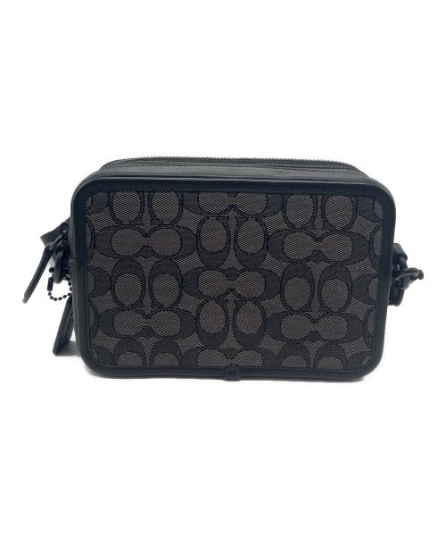 COACH（コーチ）COACH (コーチ) チャータークロスボディ シグネチャージャカード ブラック サイズ:-の古着・服飾アイテム