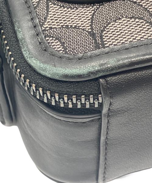 COACH（コーチ）COACH (コーチ) チャータークロスボディ シグネチャージャカード ブラック サイズ:-の古着・服飾アイテム