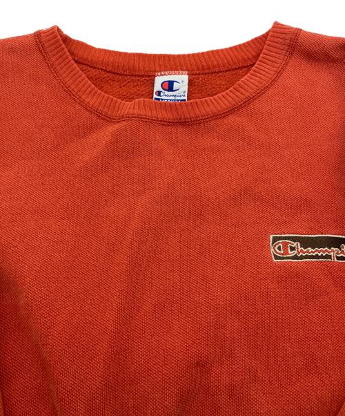 Champion（チャンピオン）Champion (チャンピオン) 90sクルーネックスウェット ブラウン サイズ:Mの古着・服飾アイテム