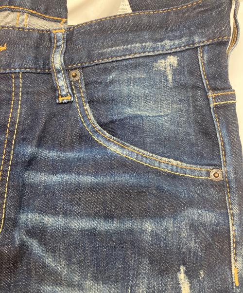 DSQUARED2（ディースクエアード）DSQUARED2 (ディースクエアード) Skater Jean デニムパンツ インディゴ サイズ:44の古着・服飾アイテム