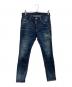 DSQUARED2（ディースクエアード）の古着「Skater Jean デニムパンツ」｜インディゴ