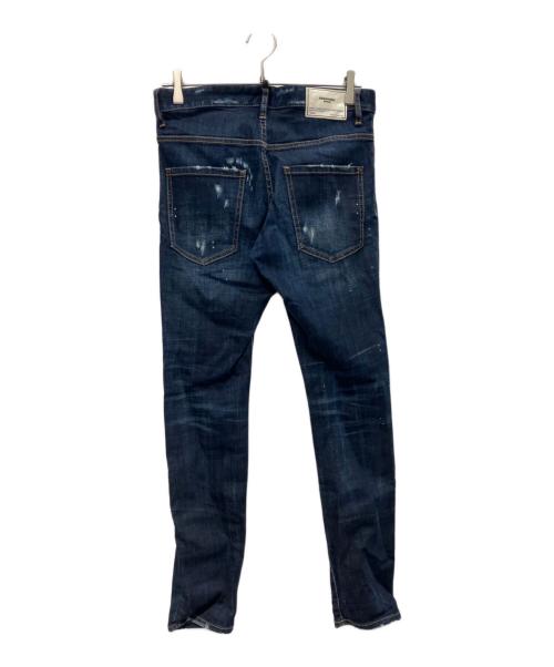 DSQUARED2（ディースクエアード）DSQUARED2 (ディースクエアード) Skater Jean デニムパンツ インディゴ サイズ:46の古着・服飾アイテム