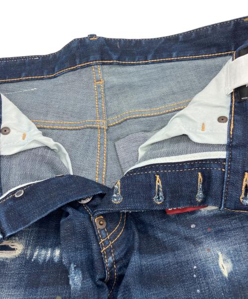 DSQUARED2（ディースクエアード）DSQUARED2 (ディースクエアード) Skater Jean デニムパンツ インディゴ サイズ:46の古着・服飾アイテム