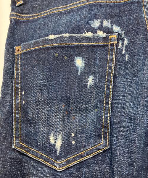 DSQUARED2（ディースクエアード）DSQUARED2 (ディースクエアード) Skater Jean デニムパンツ インディゴ サイズ:46の古着・服飾アイテム