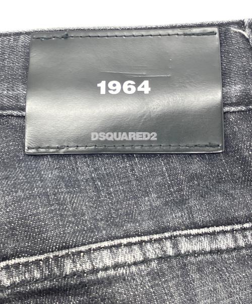 DSQUARED2（ディースクエアード）DSQUARED2 (ディースクエアード) Skater Jean デニムパンツ ブラック サイズ:42の古着・服飾アイテム