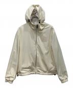FENDIフェンディ）の古着「リバーシブルジャケット」｜ホワイト×アイボリー