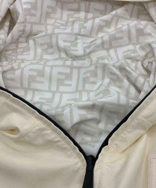 FENDI（フェンディ）FENDI (フェンディ) リバーシブルジャケット ホワイト×アイボリー サイズ:48の古着・服飾アイテム