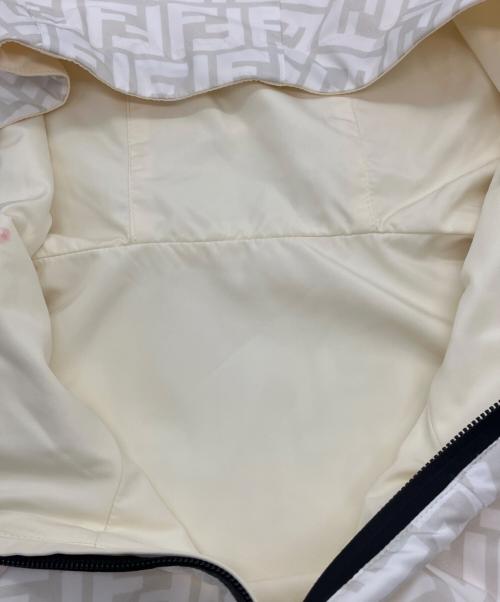 FENDI（フェンディ）FENDI (フェンディ) リバーシブルジャケット ホワイト×アイボリー サイズ:48の古着・服飾アイテム