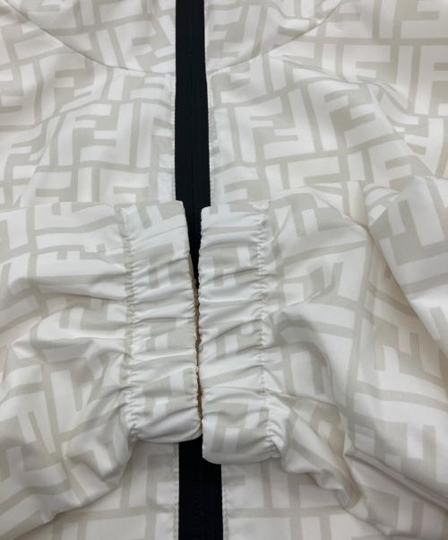 FENDI（フェンディ）FENDI (フェンディ) リバーシブルジャケット ホワイト×アイボリー サイズ:48の古着・服飾アイテム