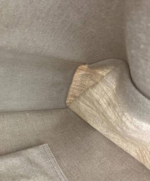 Saint Laurent Paris（サンローランパリ）Saint Laurent Paris (サンローランパリ) RIVE GAUCHEトートバッグ ベージュの古着・服飾アイテム
