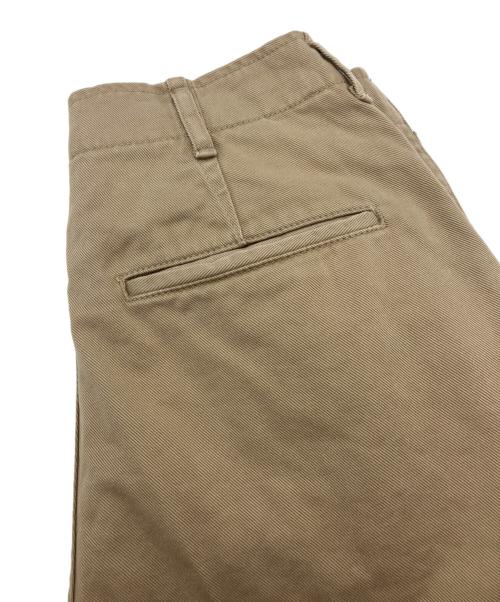 FRAMeWORK（フレームワーク）FRAMeWORK (フレームワーク) OVER SIZED CHINOパンツ　26SS ベージュ サイズ:36の古着・服飾アイテム