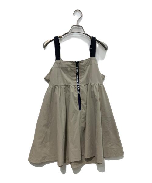 Thousand Mile（サウザンドマイル）Thousand Mile (サウザンドマイル) FREAK’S STORE (フリークスストア) 別注 UVカット カシュクールキャミ セットアップ  26SS ベージュ サイズ:Freeの古着・服飾アイテム