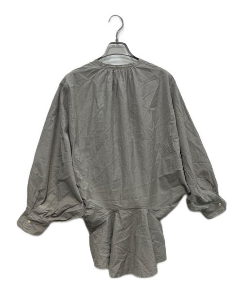 beautiful people（ビューティフルピープル）beautiful people (ビューティフルピープル) double-end cotton sheets sailor blouse グレー サイズ:38の古着・服飾アイテム