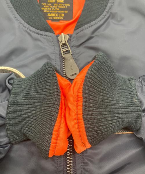 AVIREX（アヴィレックス）AVIREX (アヴィレックス) L-2B BLACK ACES ネイビー サイズ:Lの古着・服飾アイテム