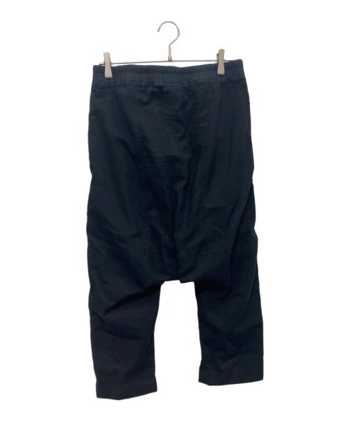 RICK OWENS（リックオウエンス）RICK OWENS (リックオウエンス) クロップド サルエルパンツ　12FW　 MOUNTAIN期 ブラック サイズ:46の古着・服飾アイテム