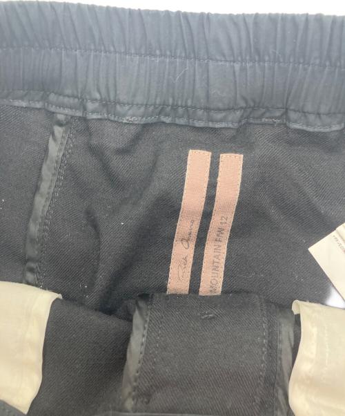 RICK OWENS（リックオウエンス）RICK OWENS (リックオウエンス) クロップド サルエルパンツ　12FW　 MOUNTAIN期 ブラック サイズ:46の古着・服飾アイテム