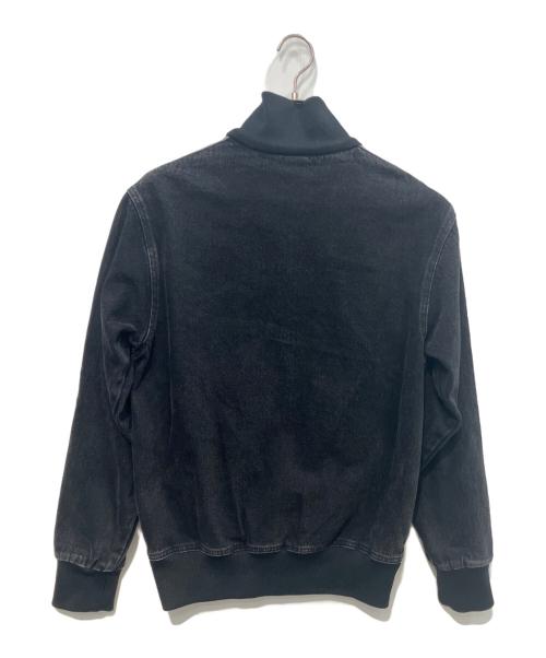 adidas（アディダス）adidas (アディダス) デニム ファイヤーバード トラックトップ ブラック サイズ:Sの古着・服飾アイテム