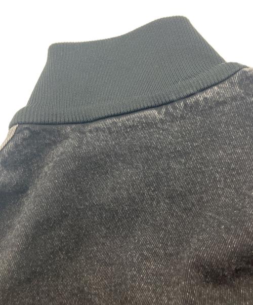 adidas（アディダス）adidas (アディダス) デニム ファイヤーバード トラックトップ ブラック サイズ:Sの古着・服飾アイテム