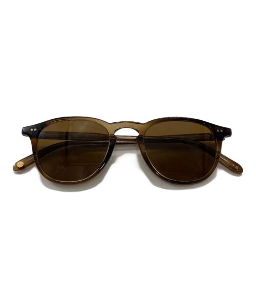 Garrett Leight California Optical（ギャレット レイト カリフォルニア オプティカル）GARRETT LEIGHT CALIFORNIA OPTICAL (ギャレット レイト カリフォルニア オプティカル) HAMPTON HKT ブラウン サイズ:46□22の古着・服飾アイテム